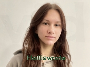 Holliswrote